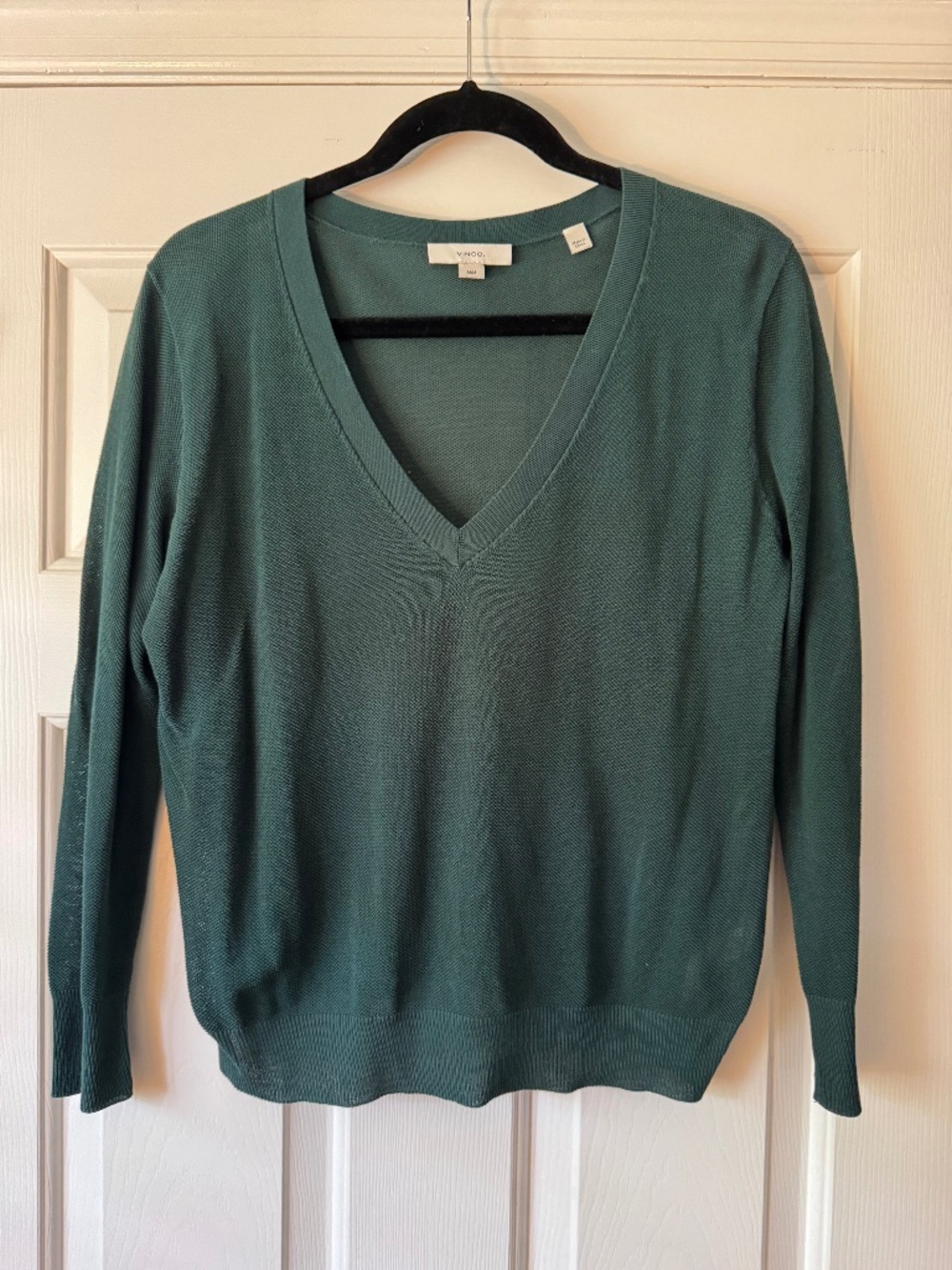 Vince emerald green lightweight top